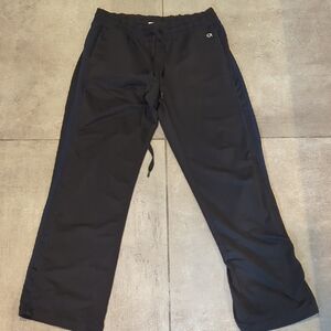 Gapfit Knit Track True Black Athletic Pants Size Small